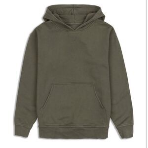Lululemon Relaxed Fit Hoodie in Olive Green - Size: S